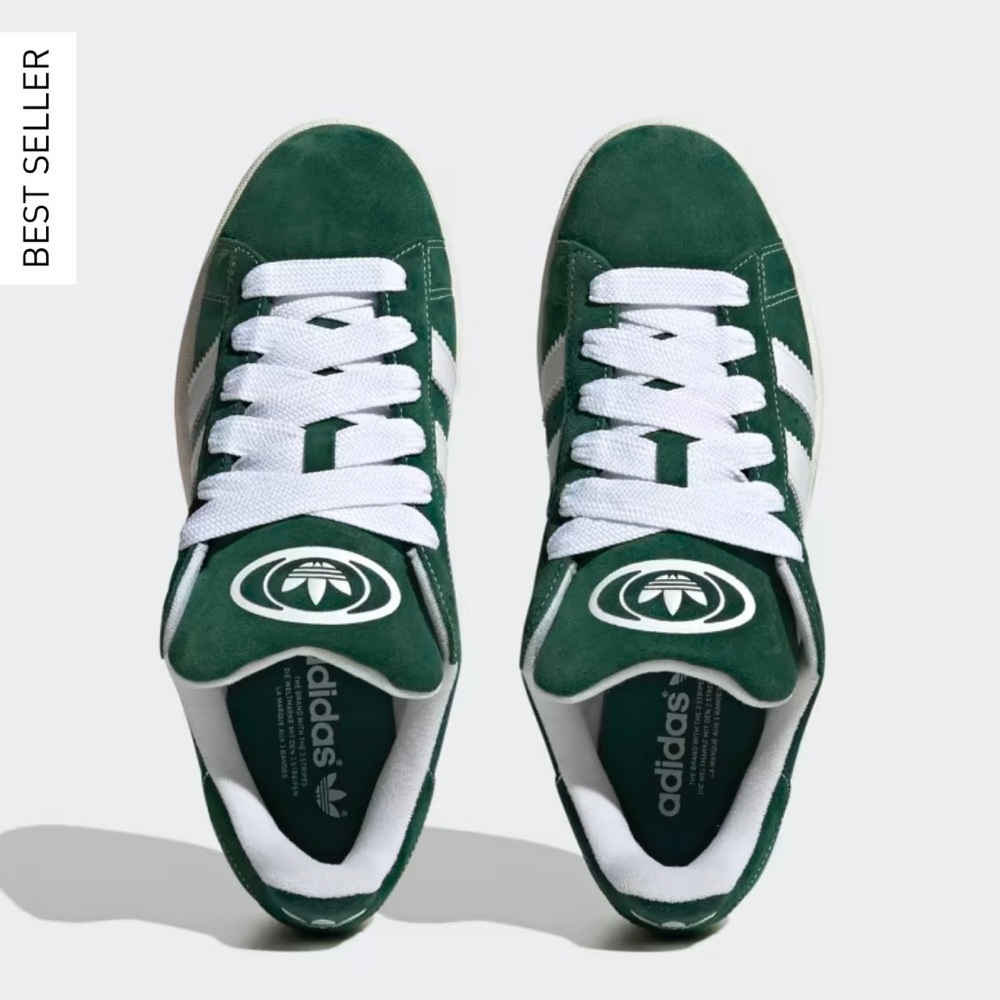 Adidas Campus 00s Shoes Green - Picture 3 of 12